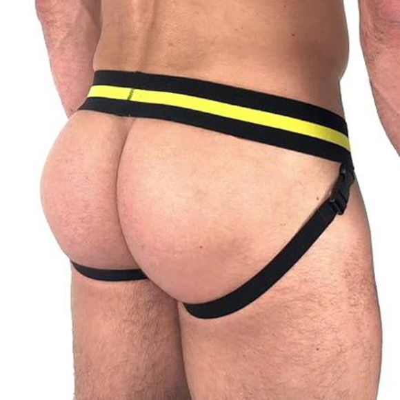 NASTY PIG "Troop" Jock Strap Custom Neoprene LARGE - Picture 5 of 8